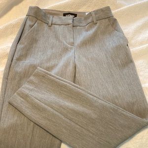 express trousers straight leg ankle